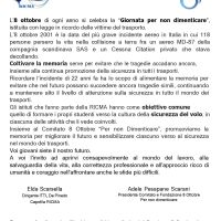 8 Ottobre - Per non dimenticare!