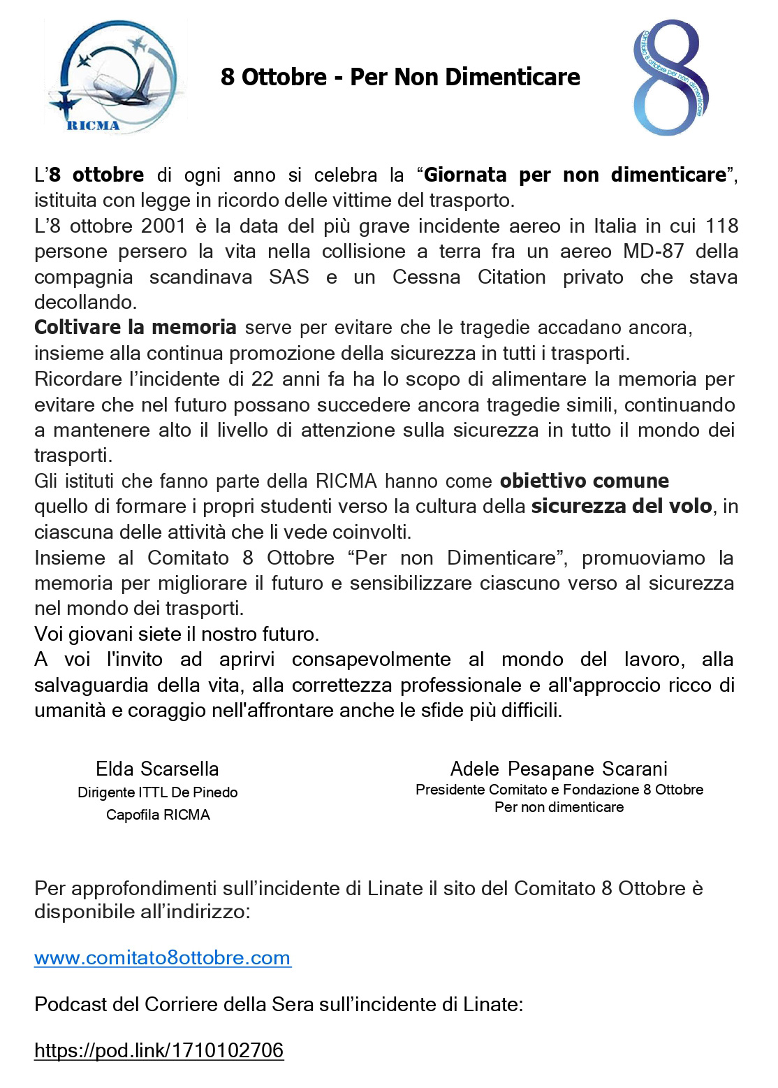 comunicato per non dimenticare page 0001